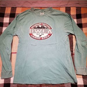 BWCA Boundary Waters Green Long Sleeve Tee